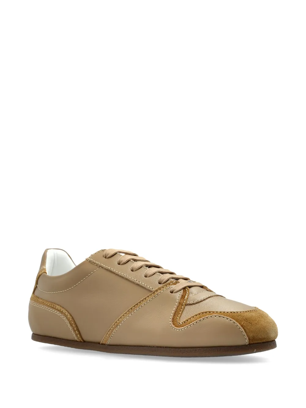 Moschino Leren sneakers - Beige