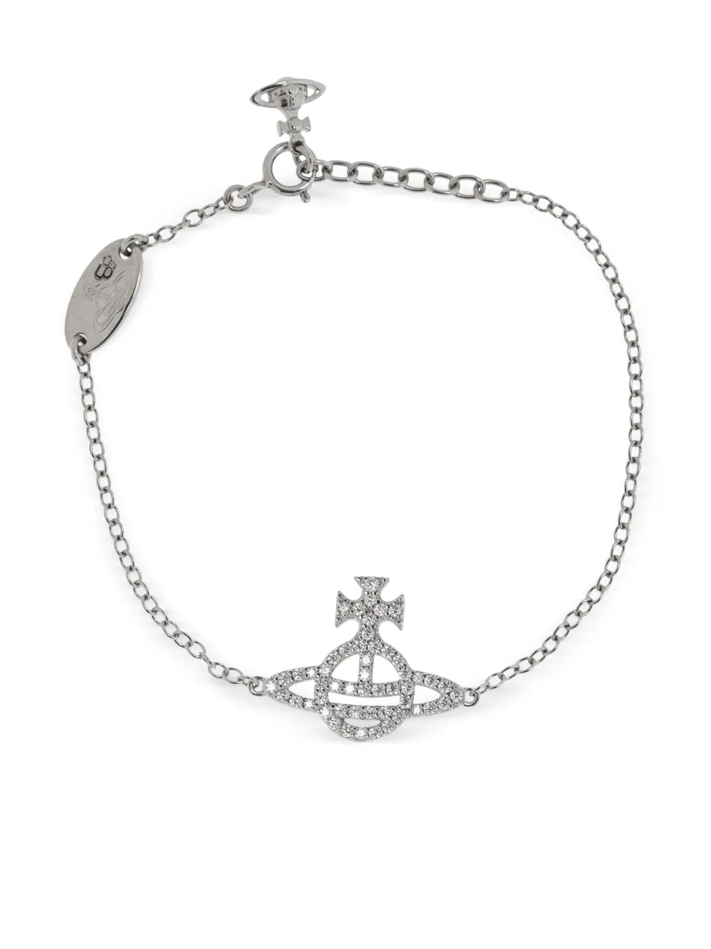Vivienne Westwood オーブ ブレスレット - シルバートーン Vivienne Westwood オーブ ブレスレット - シルバートーン