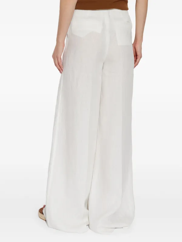 Max Mara Sequoia Trousers | White | FARFETCH