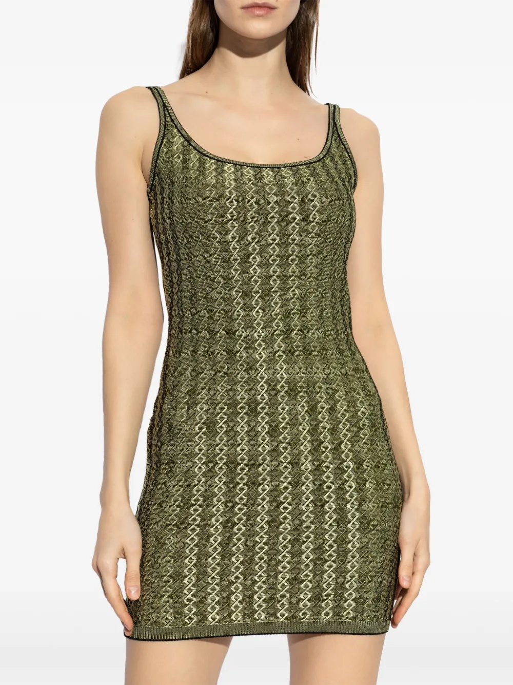 Jacquemus Marino mini-jurk Groen