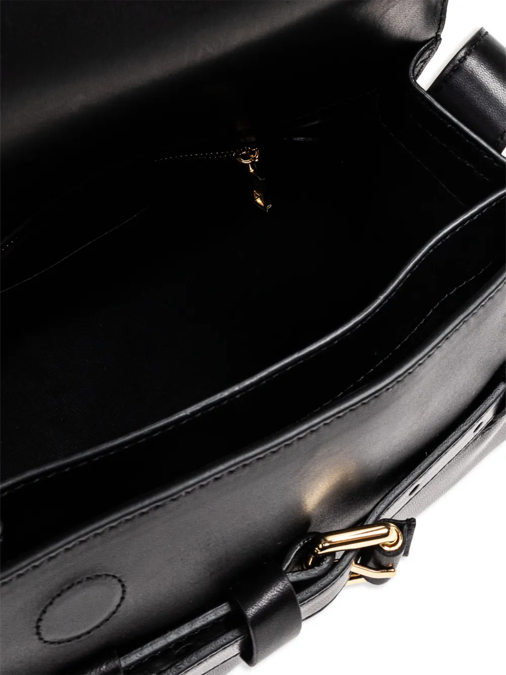 Moschino Tie Me crossbodytas Zwart