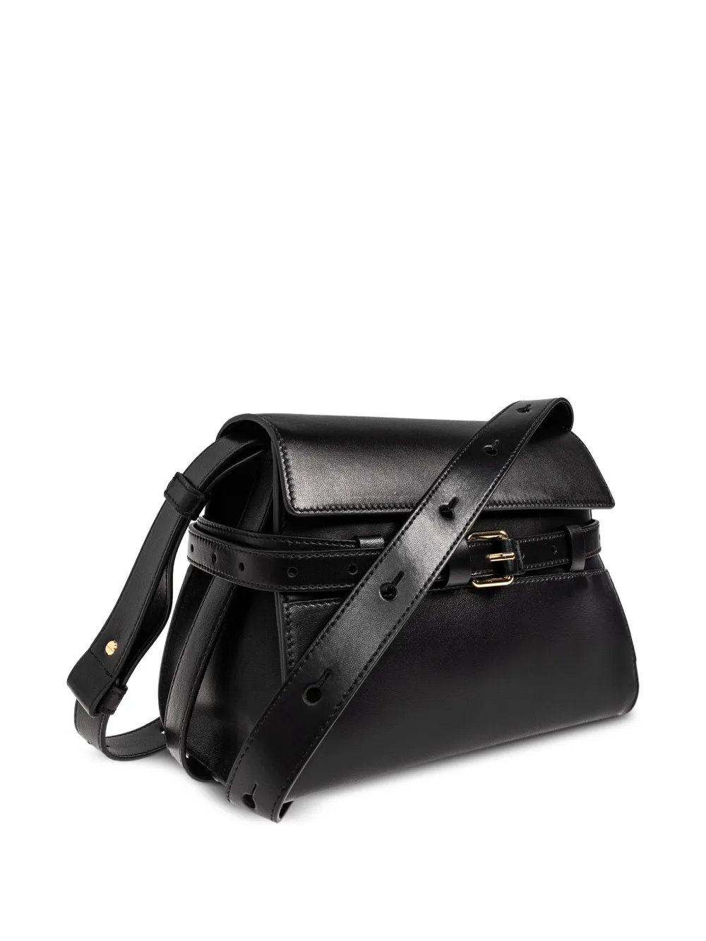Moschino Tie Me crossbodytas Zwart