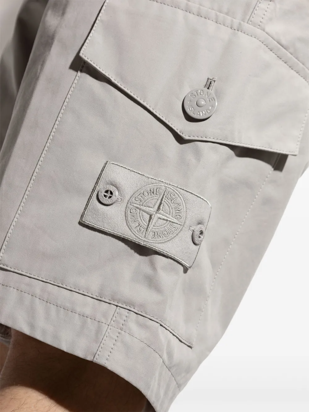 Stone Island Ghost shorts Grijs