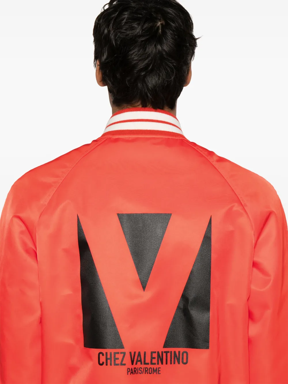 Valentino Garavani Bomberjack met Chez-print Oranje