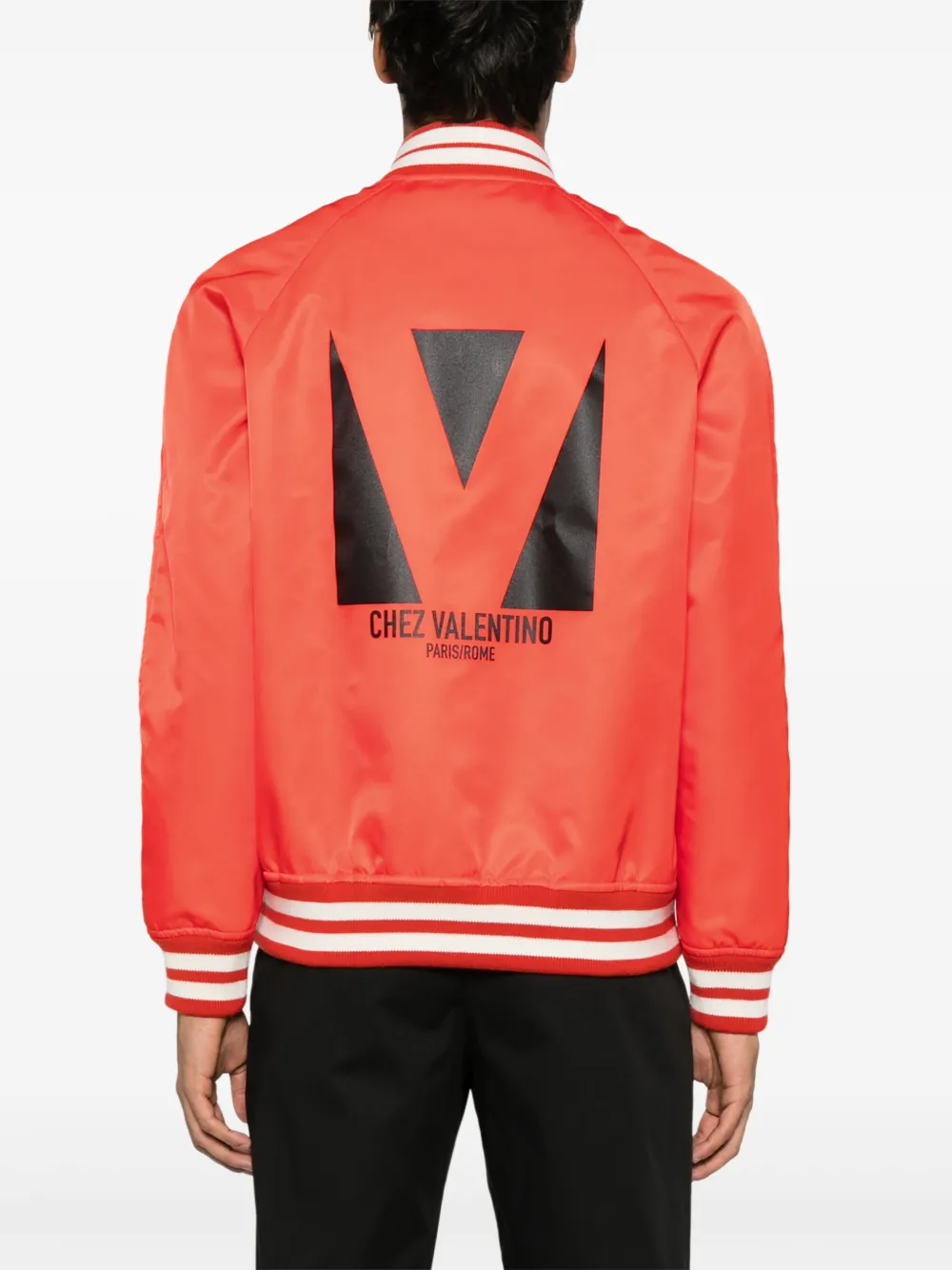 Valentino Garavani Bomberjack met Chez-print Oranje