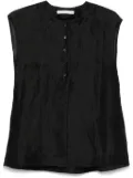 MARK KENLY DOMINO TAN cocoon blouse - Black