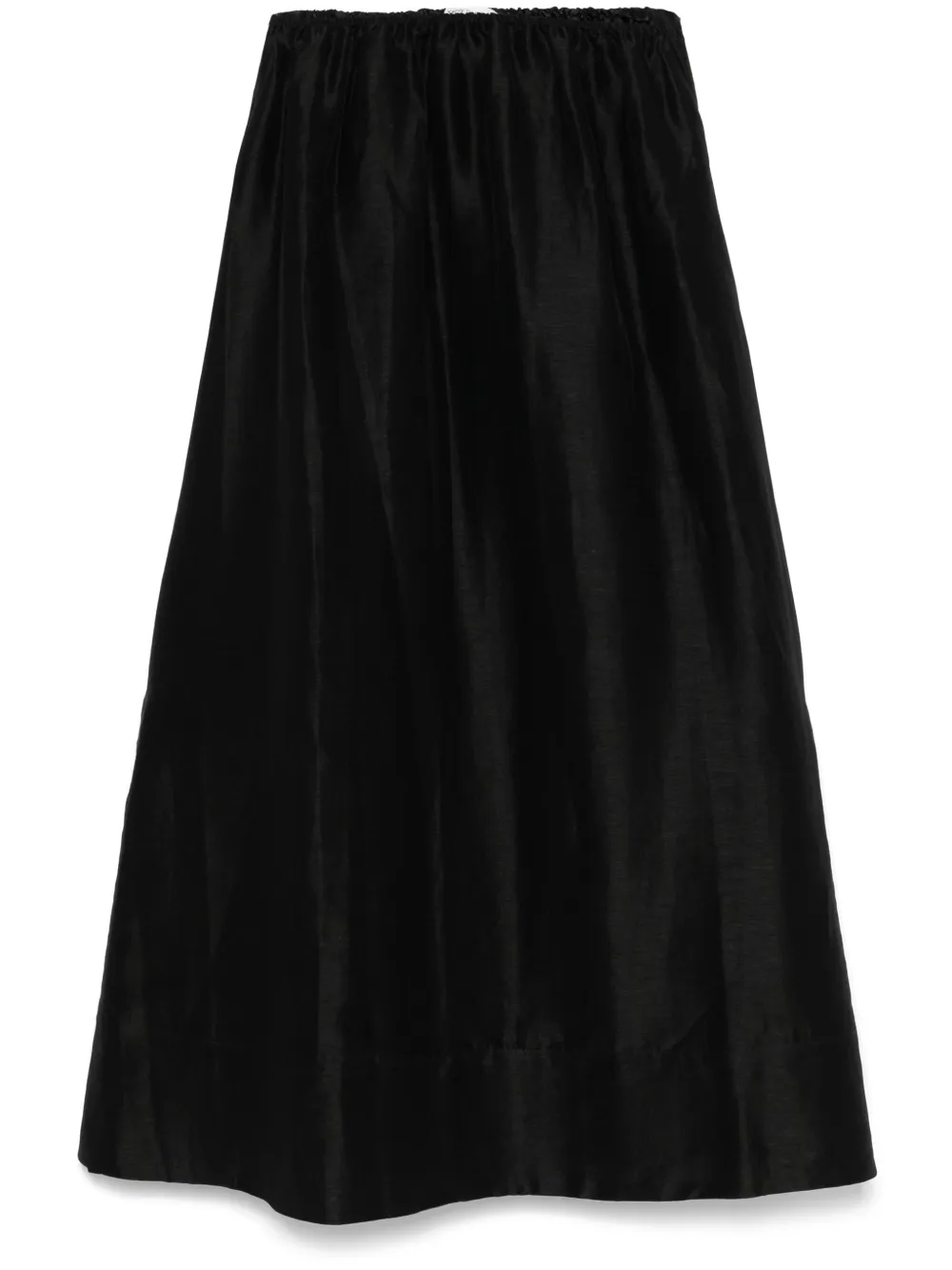 A-line midi skirt