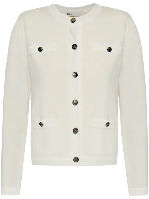 Tory Burch cardigan Kendra - Blanc - Tory Burch - Modalova