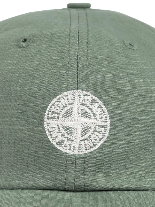 Stone Island Compass-motif Cap | Green | FARFETCH GE