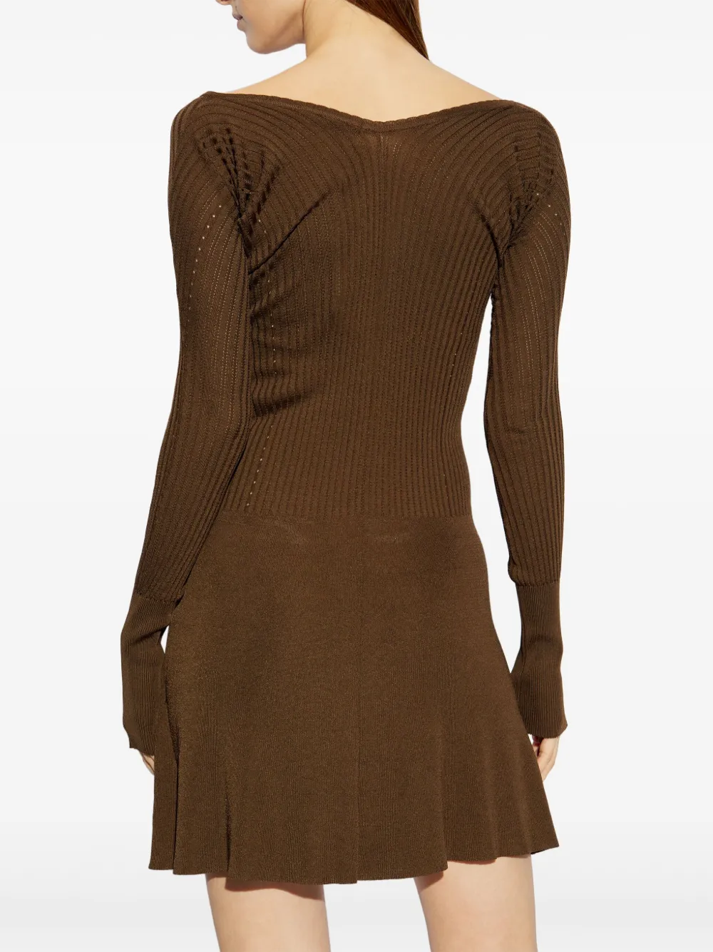 Jacquemus La Robe mini-jurk Bruin
