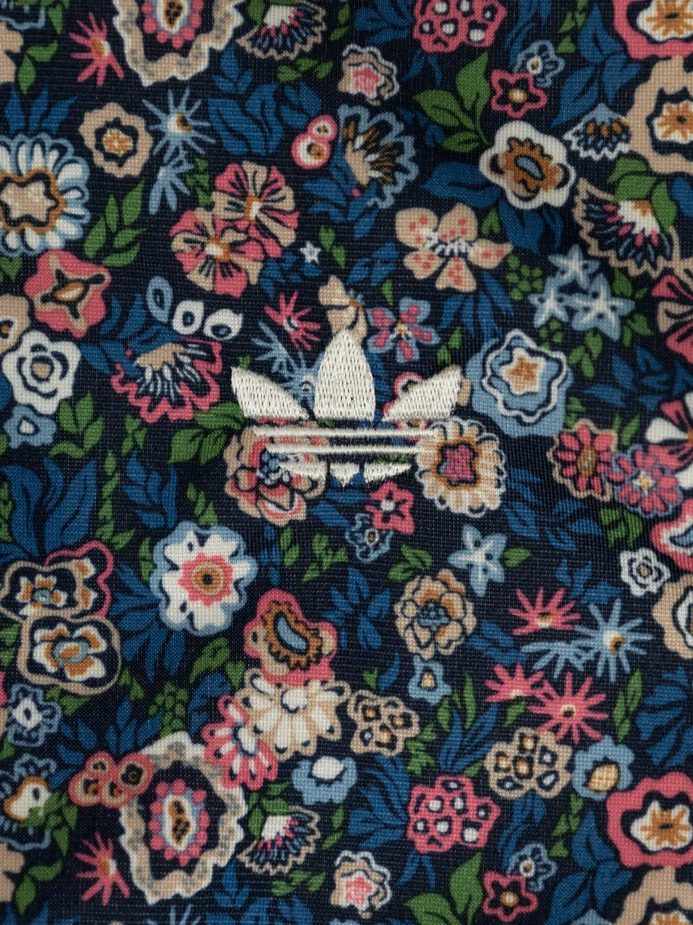 adidas Kids Trainingspak met bloemenprint Blauw