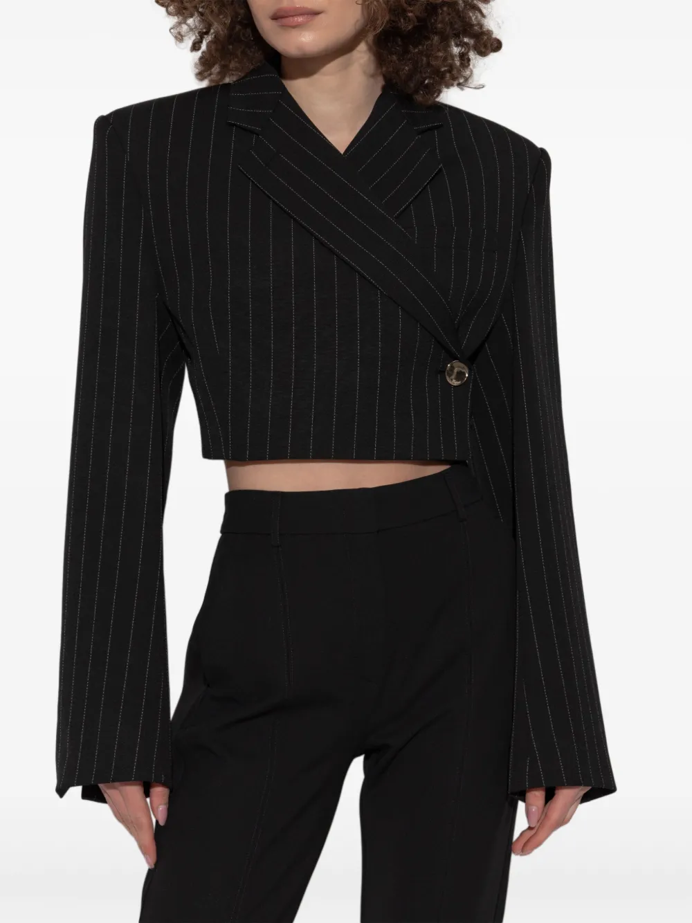 Shop Sportmax Utopia Blazer In Schwarz