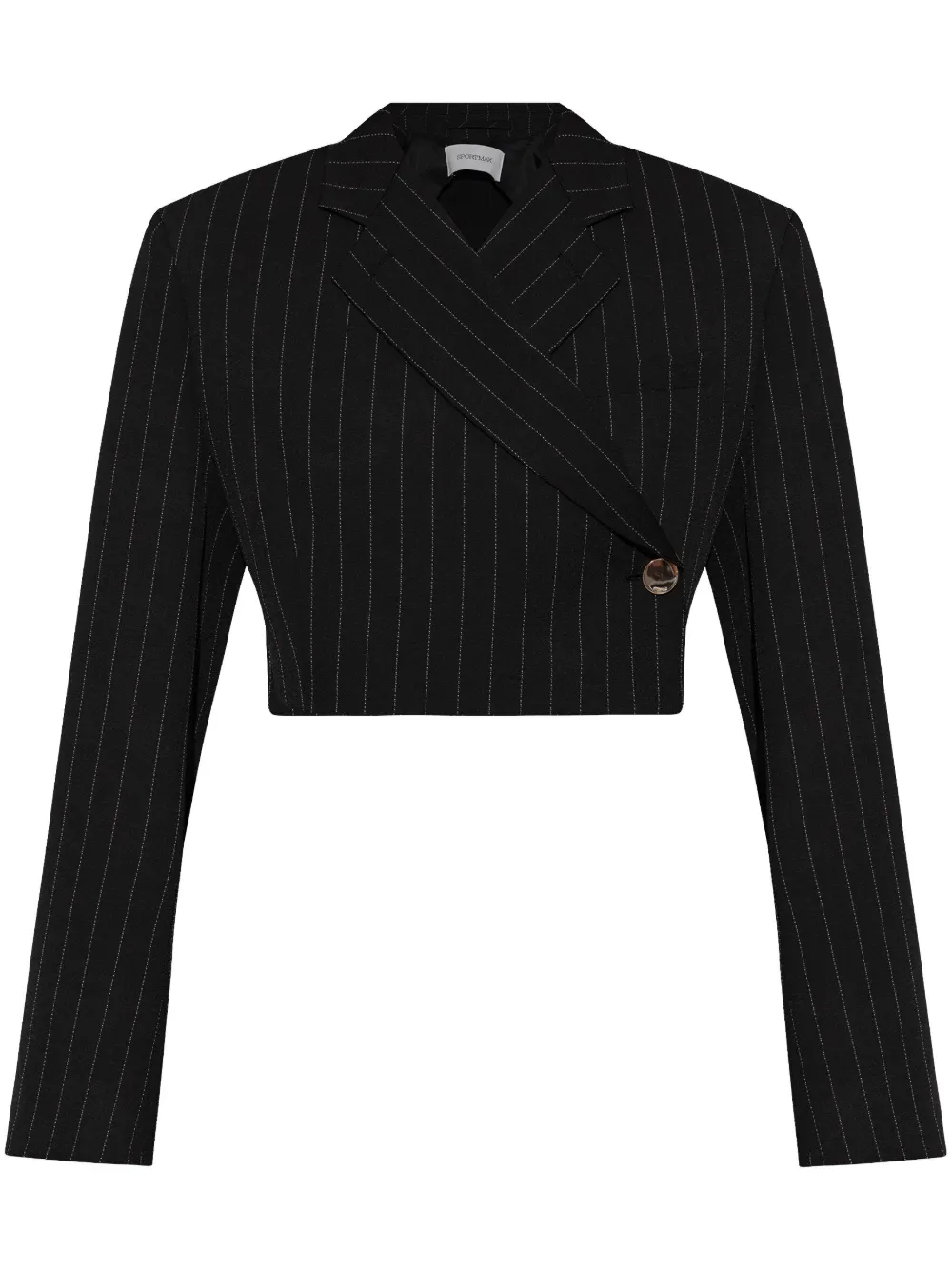 Shop Sportmax Utopia Blazer In Schwarz