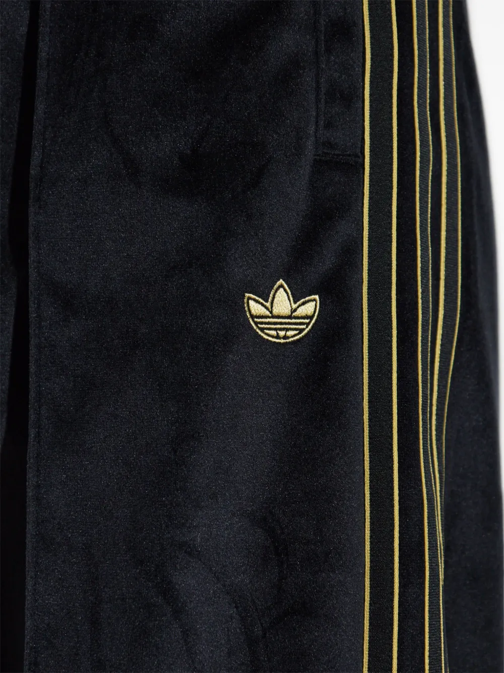 adidas Fluwelen trainingsbroek Zwart