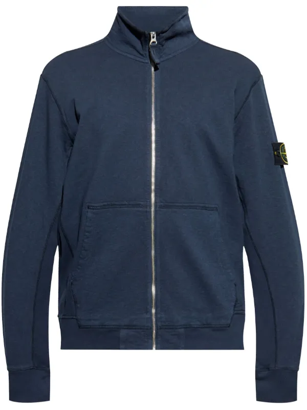 Stone Island コンパスバッジ スウェットシャツ | ブルー