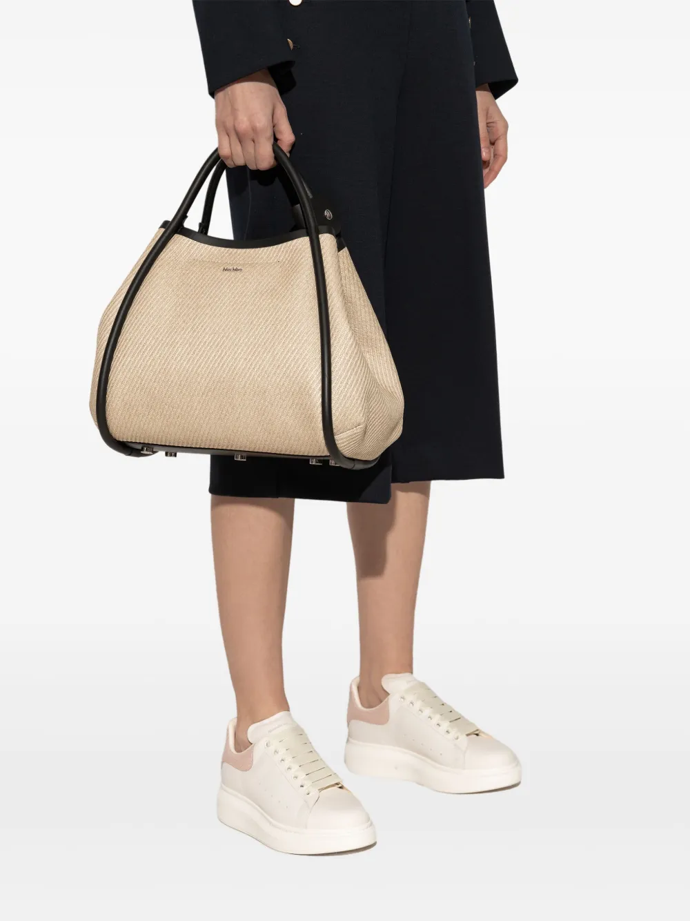 Max Mara Medium Marine shopper Beige
