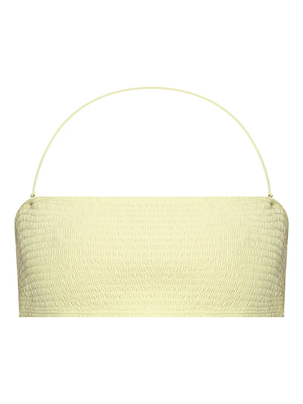 Tory Burch スモック ビキニトップ - イエロー Tory Burch スモック ビキニトップ - イエロー