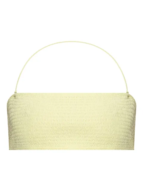 Tory Burch top de bikini fruncido