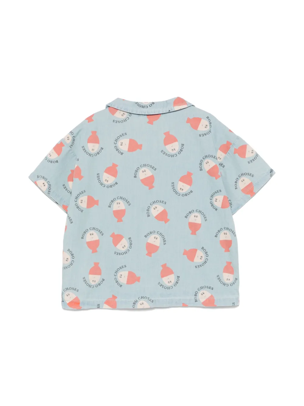 Bobo Choses Morning Egg shirt Blauw