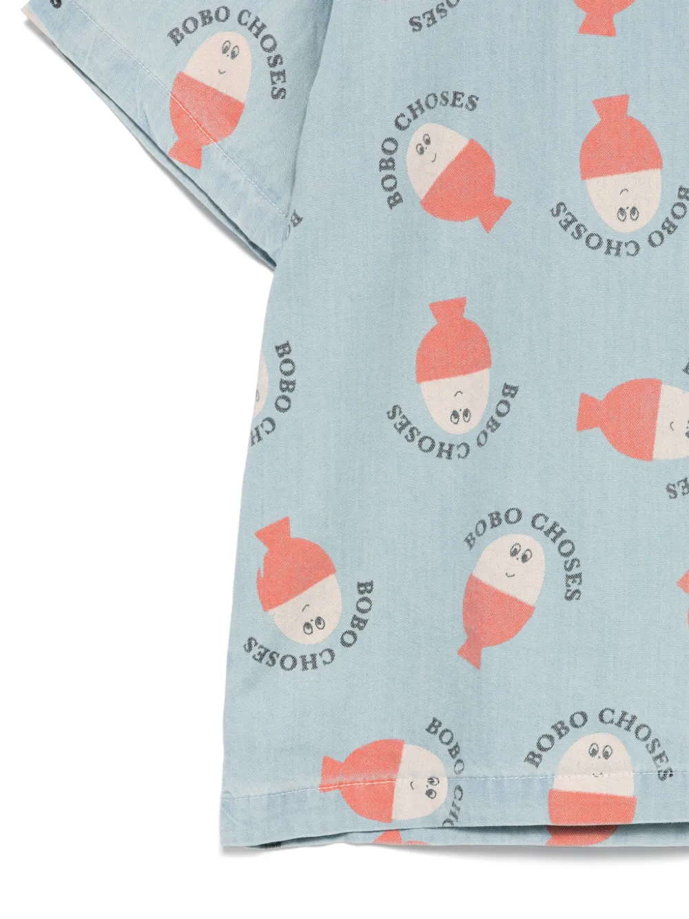 Bobo Choses Morning Egg shirt Blauw