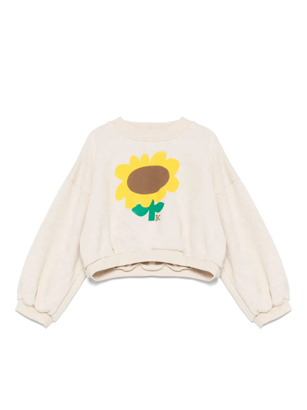 Bobo Choses Sunflower Sweatshirt In Neutrals