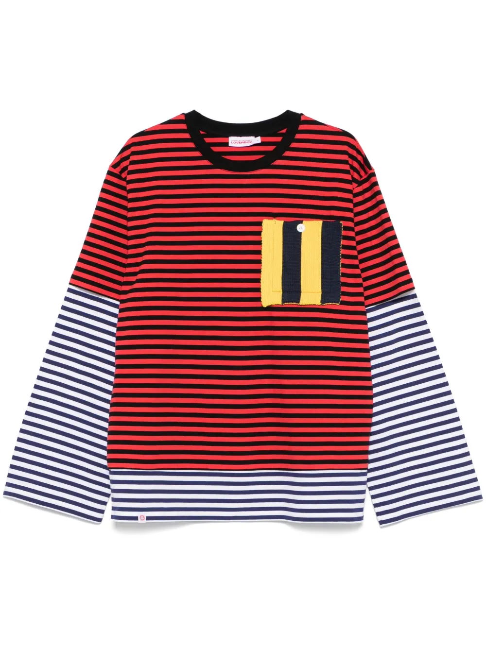 Charles Jeffrey Loverboy playera de parche | rojo | Image 1