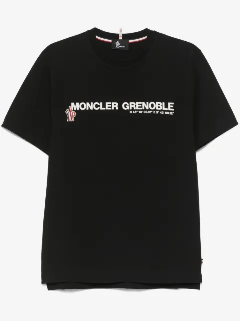Moncler Grenoble 图案印花圆领T恤