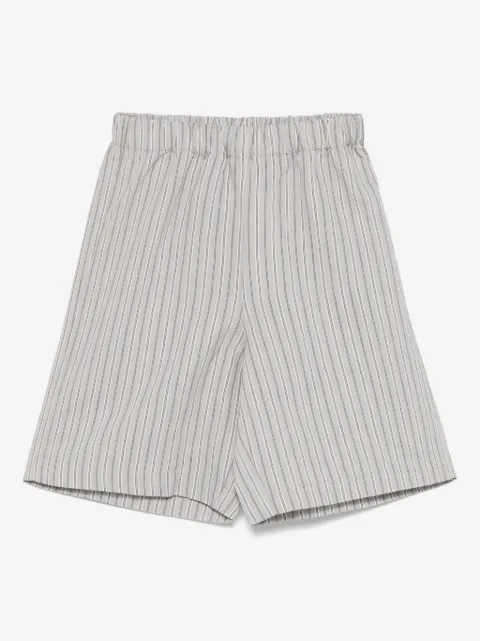 Il Gufo halo-stripe shorts 