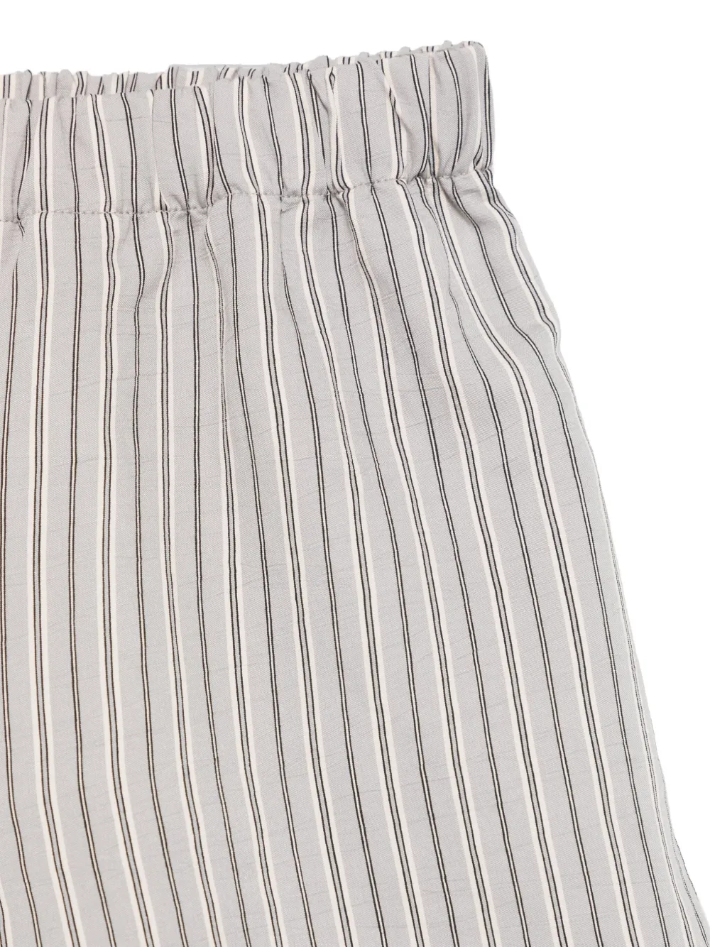 Il Gufo Shorts met halo-streep Grijs
