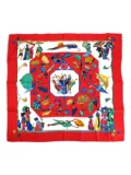 Hermès Pre-Owned 1990-2000s Ombrelles Et Paraploles scarf - Red