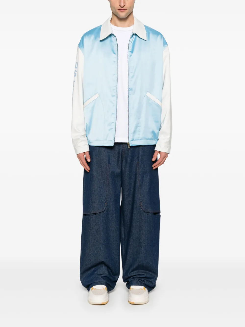 Champion colourblock jacket - Blauw