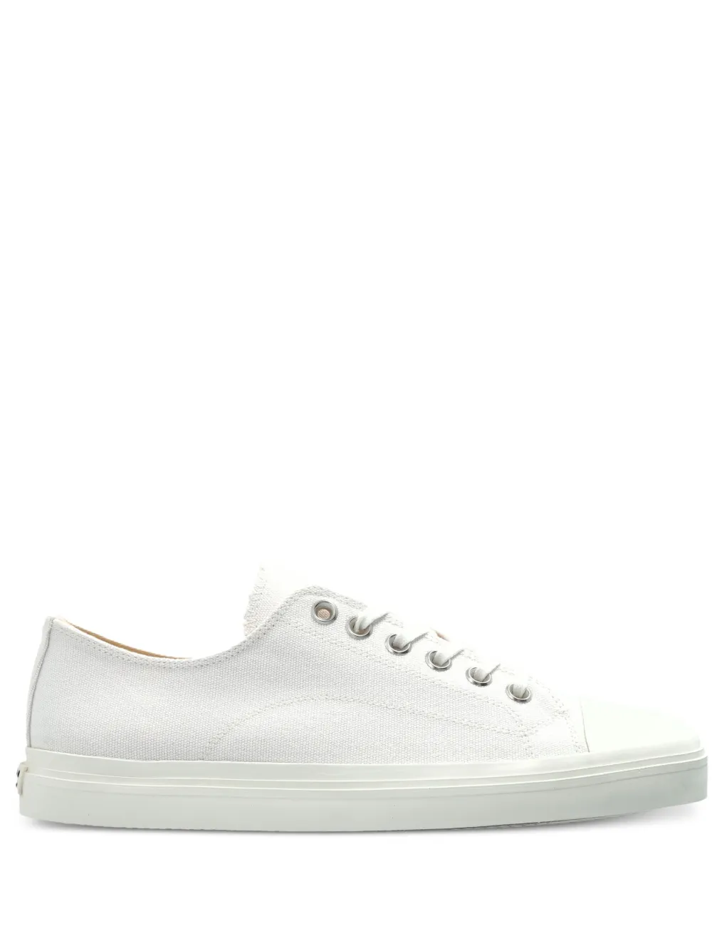 Moschino logo-patch sneakers White