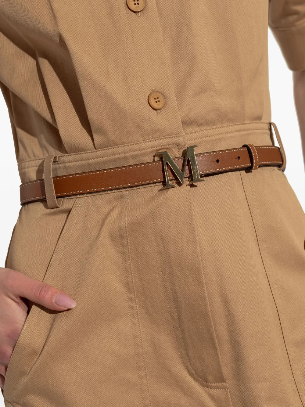 Max Mara クラシック ベルト | ブラウン | FARFETCH JP Max Mara クラシック ベルト | ブラウン | FARFETCH JP