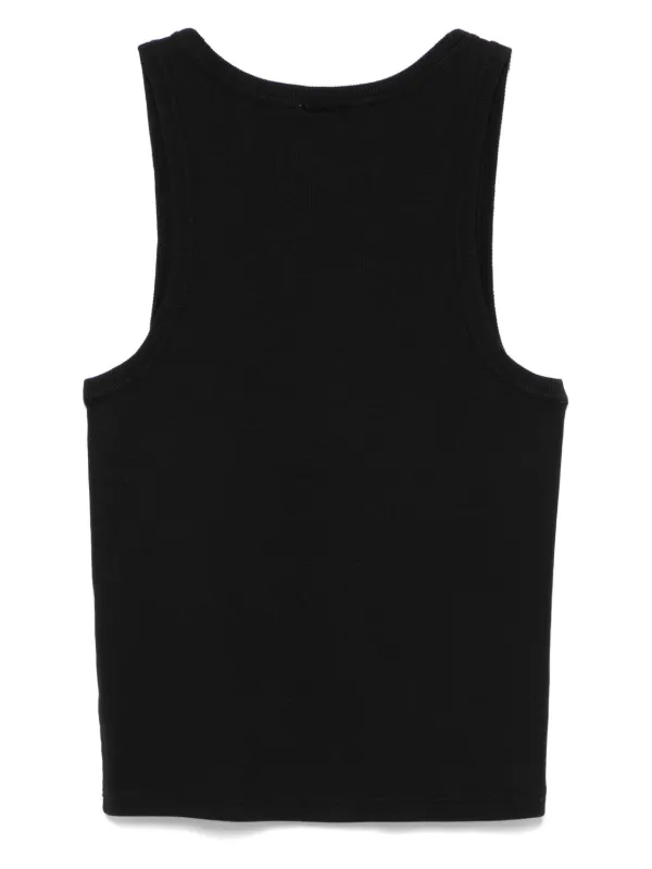 Charles Jeffrey Loverboy logo-embroidered Tank Top | Black | FARFETCH