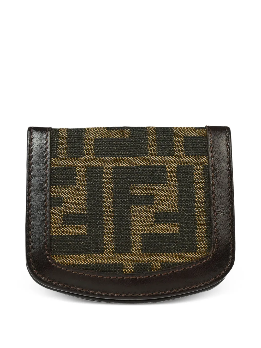 Fendi Pre-Owned 1990-2000s Zucca coin wallet | Brown | Image 1