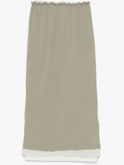 Jil Sander Gonna midi in cotone