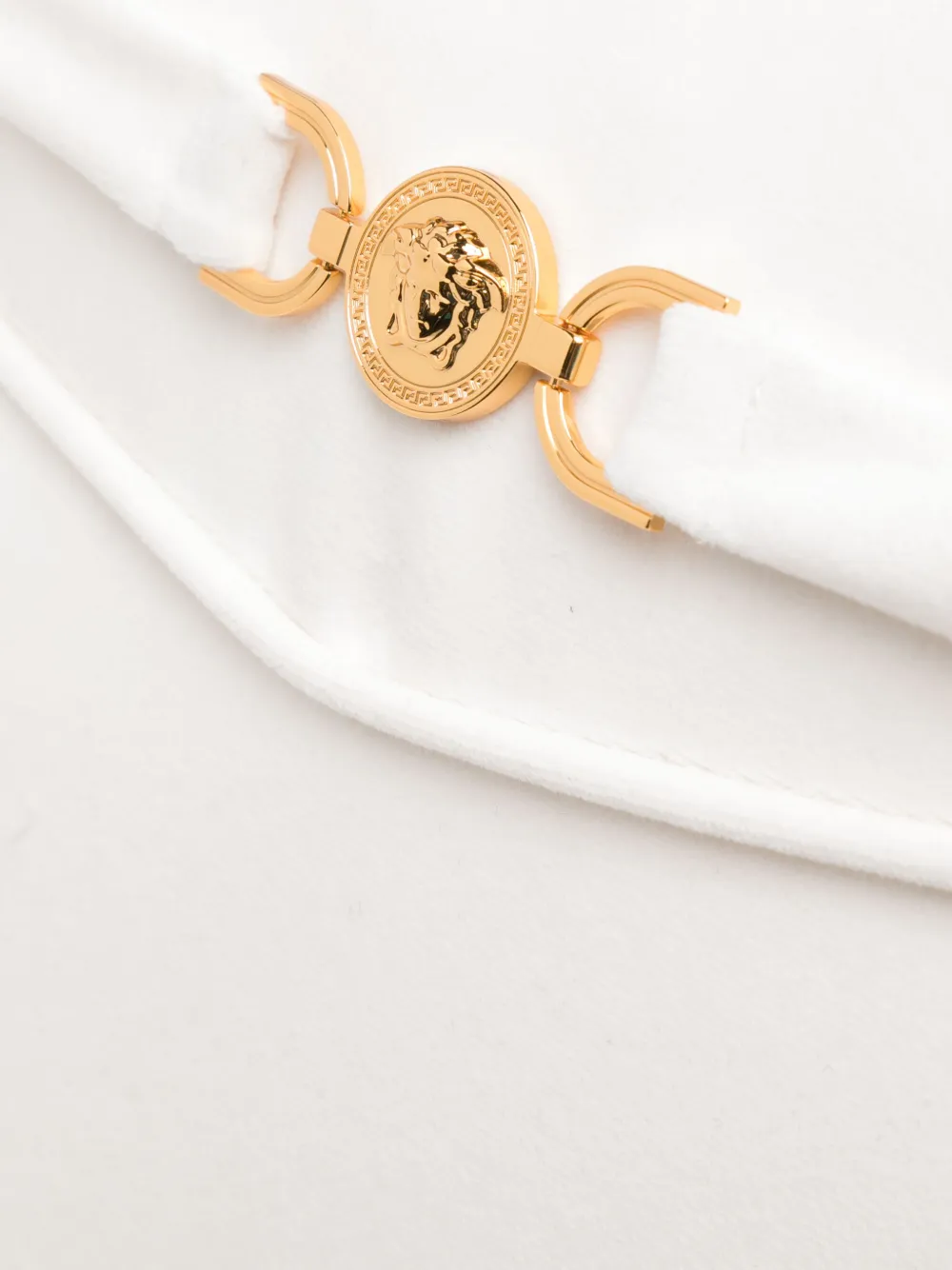 Versace Medusa Cushion In White