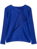 Pleats Please Issey Miyake Light Wave blouse - Blue