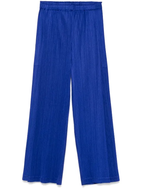 Pleats Please Issey Miyake Light Wave trousers