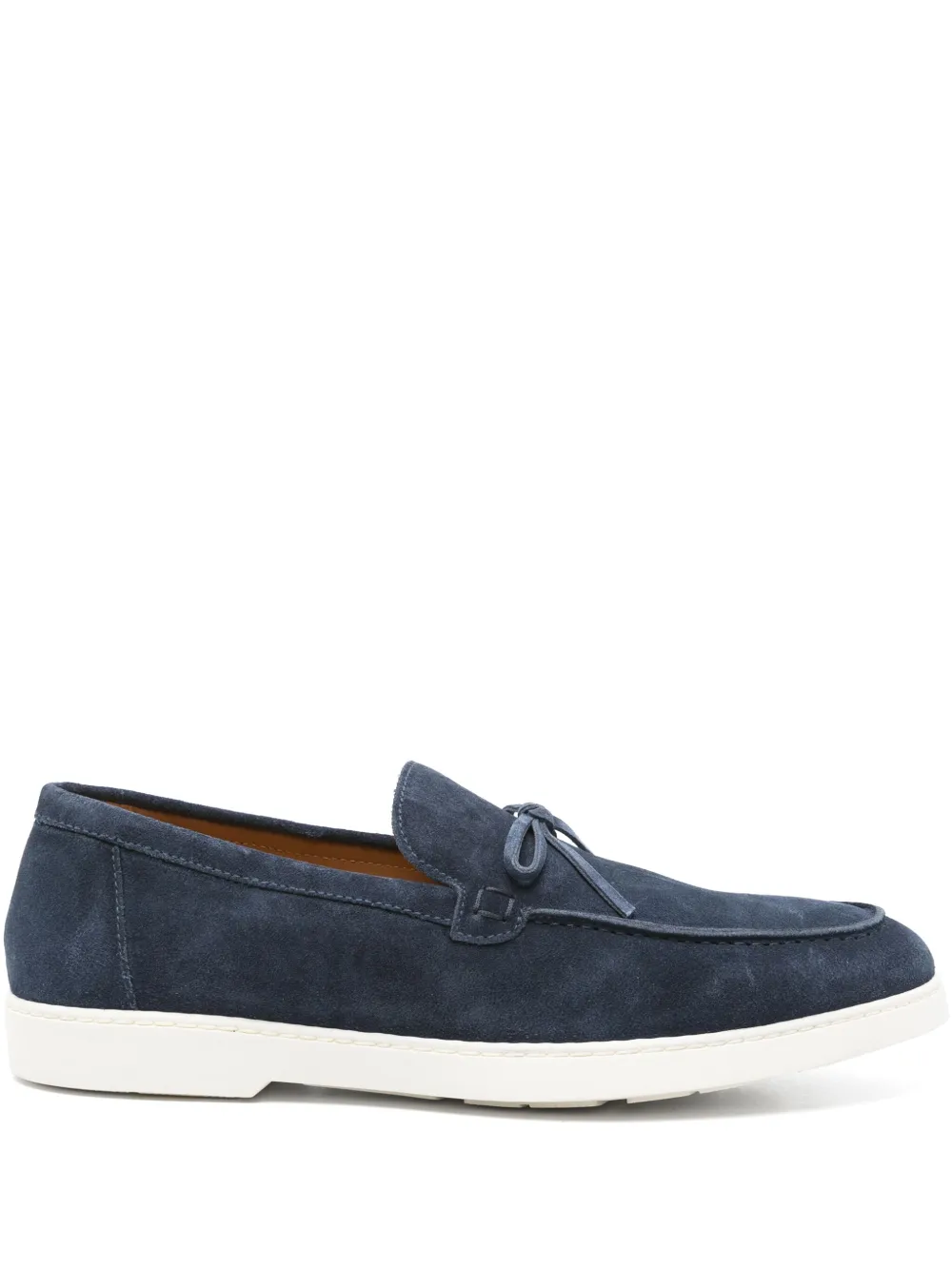 Doucal's suede loafers Blue