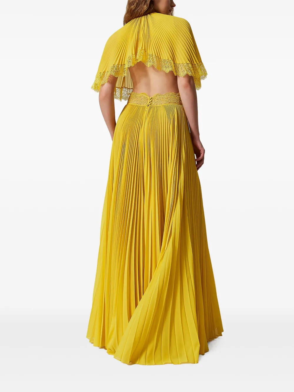 TWINSET Geplooide jurk 10786 PASSION FRUIT