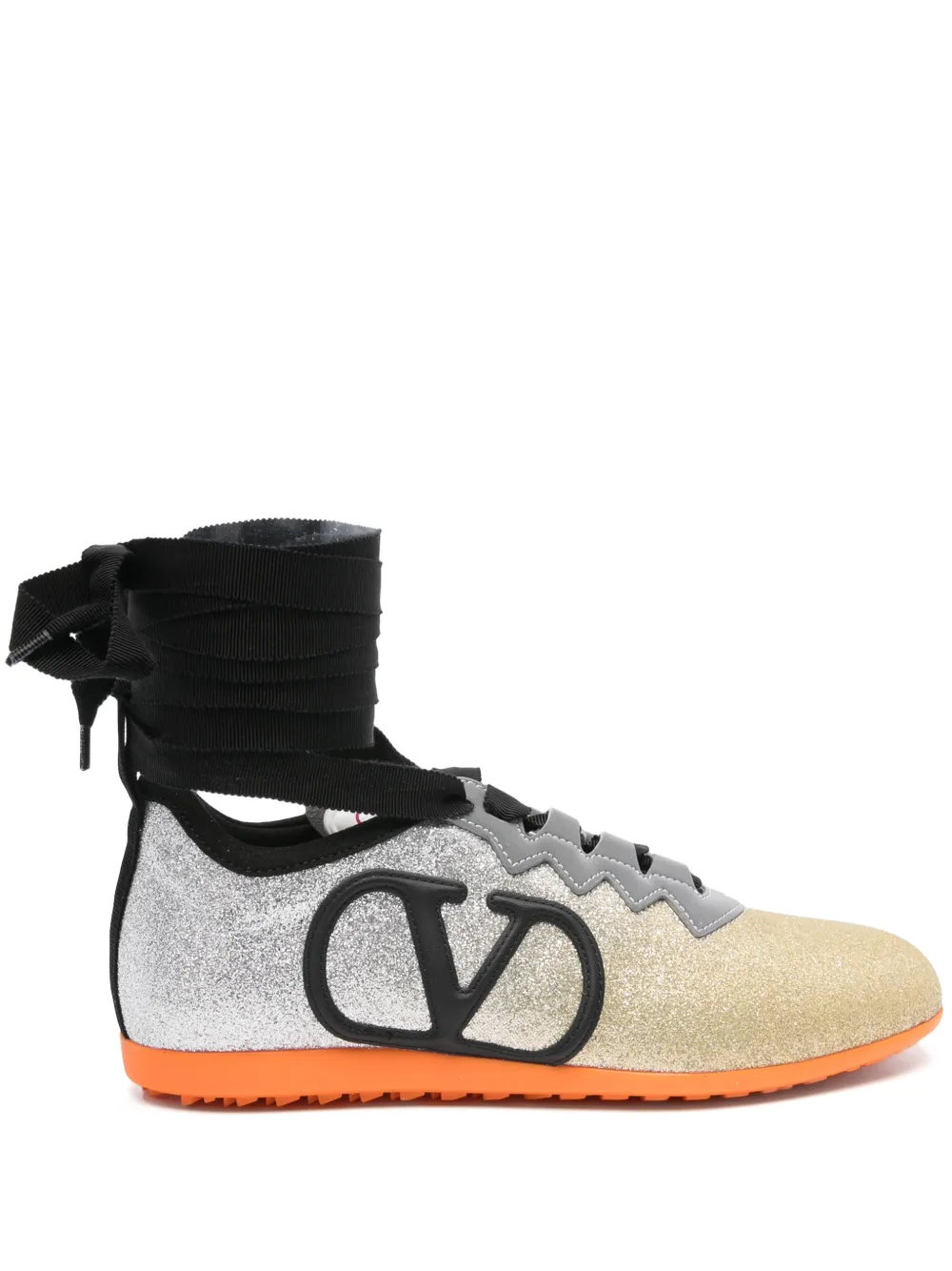 Valentino Garavani Chromathon sneakers Gold