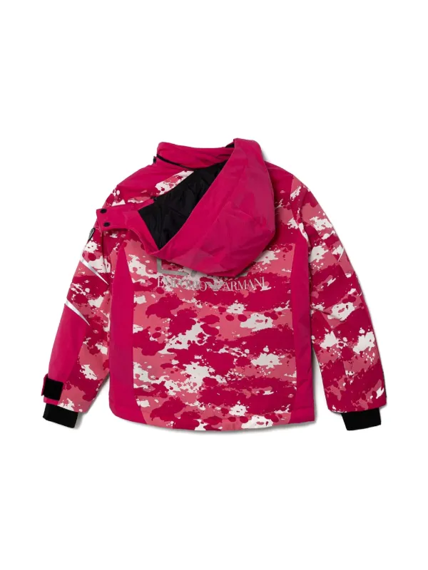 EMPORIO ARMANI ピンクジャケット 130cm Emporio Armani Kids アブストラクト ジャケット | ピンク | FARFETCH JP