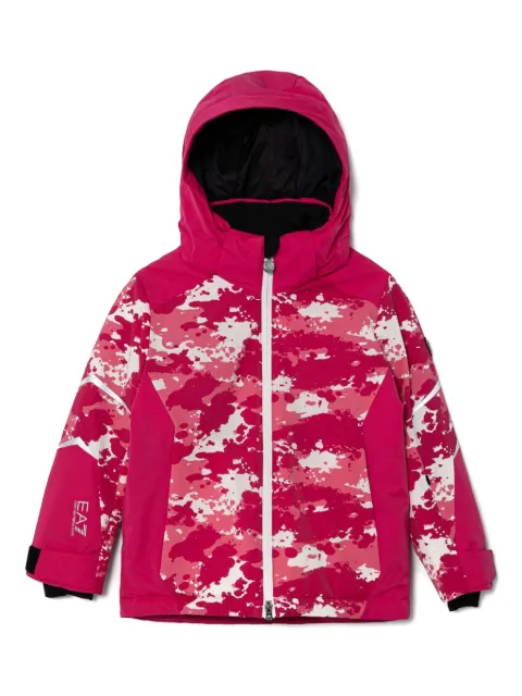 Emporio Armani Kids Jaqueta com padronagem abstrata