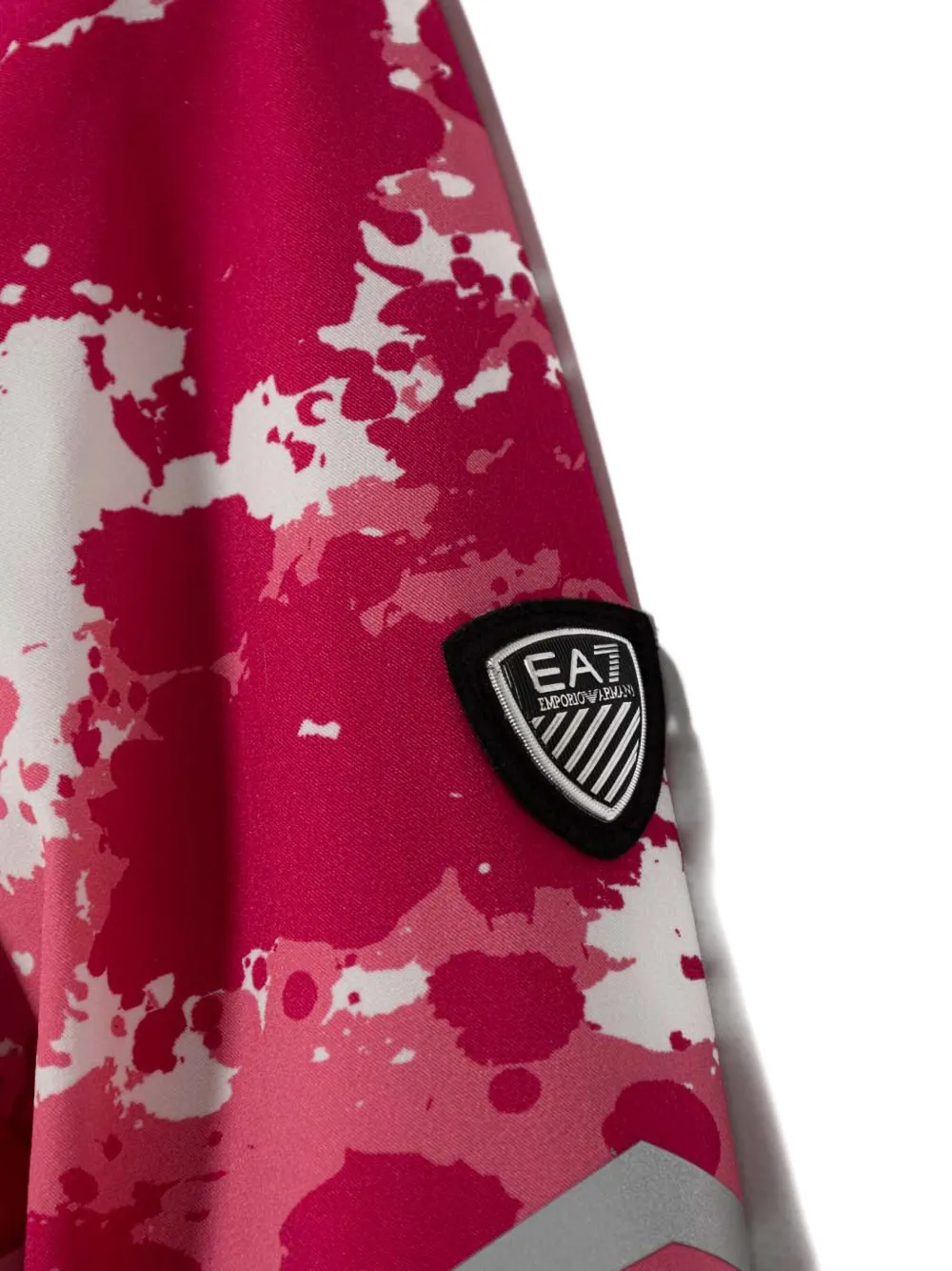 Emporio Armani Kids Jack met abstracte print Roze