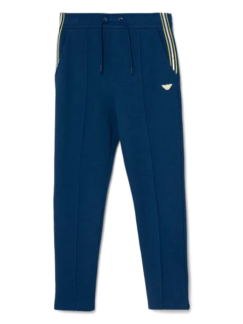 Emporio Armani logo-appliqué track pants