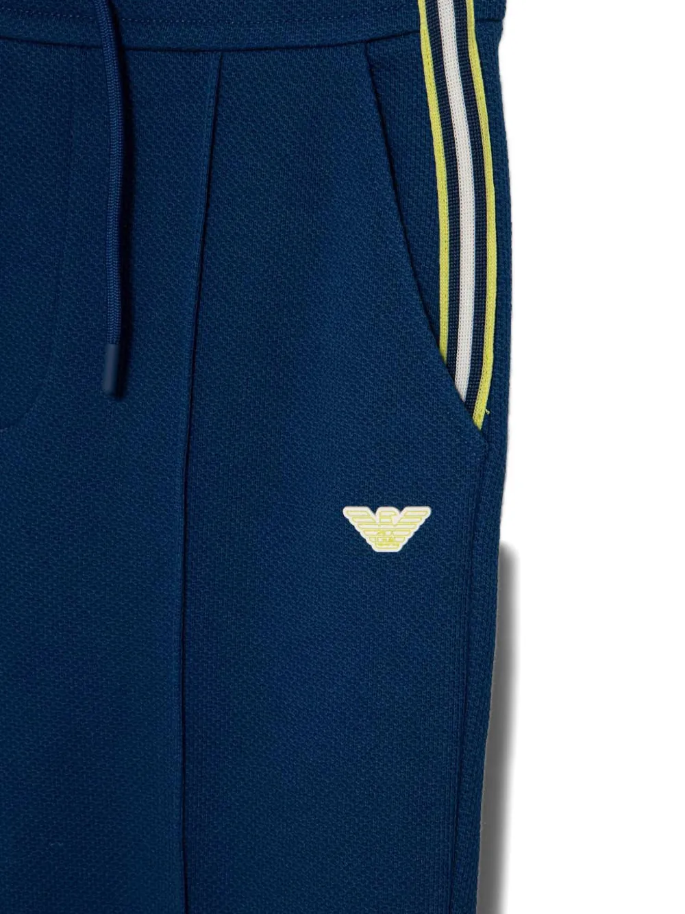 Emporio Armani Trainingsbroek met logo-applicatie Blauw