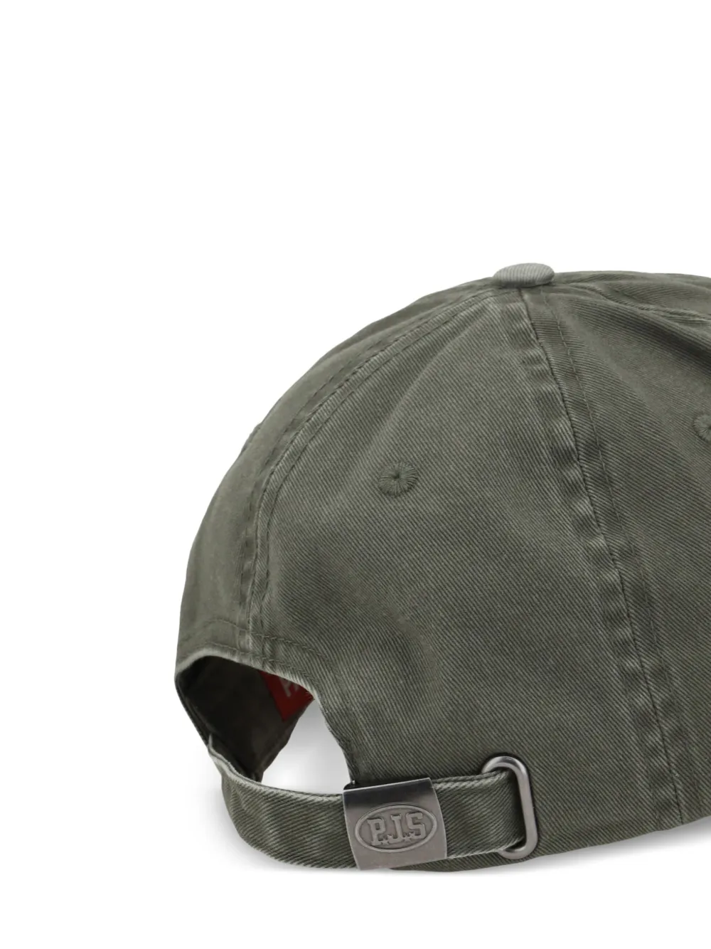 Parajumpers logo-patch baseball cap - Groen