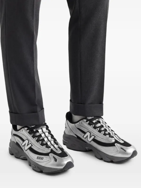 k*様 New Balance 1000 ブラック/シルバー スニーカー NEW BALANCE 1000 / ニューバランス 1000 Silver Metallic Black