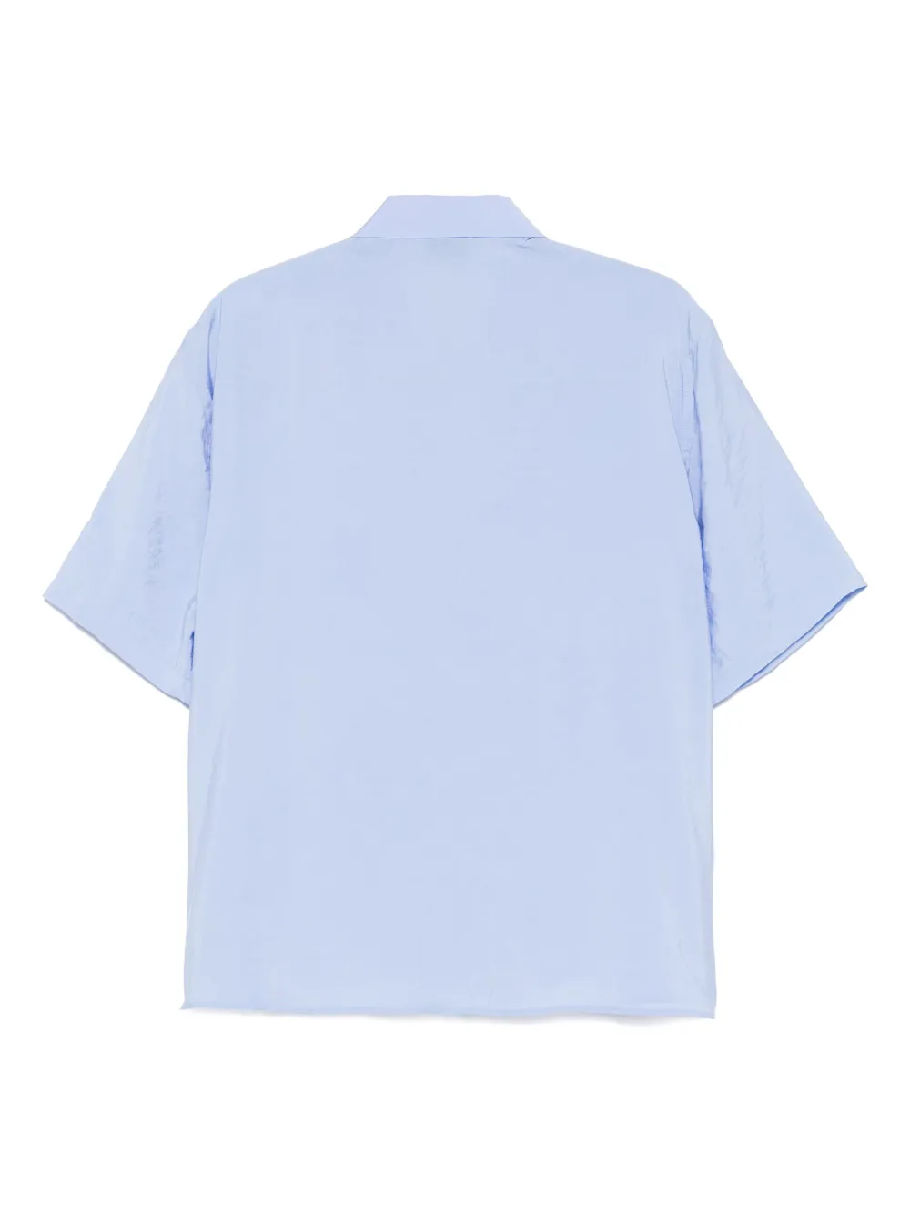 Family First Cupro shirt - Blauw